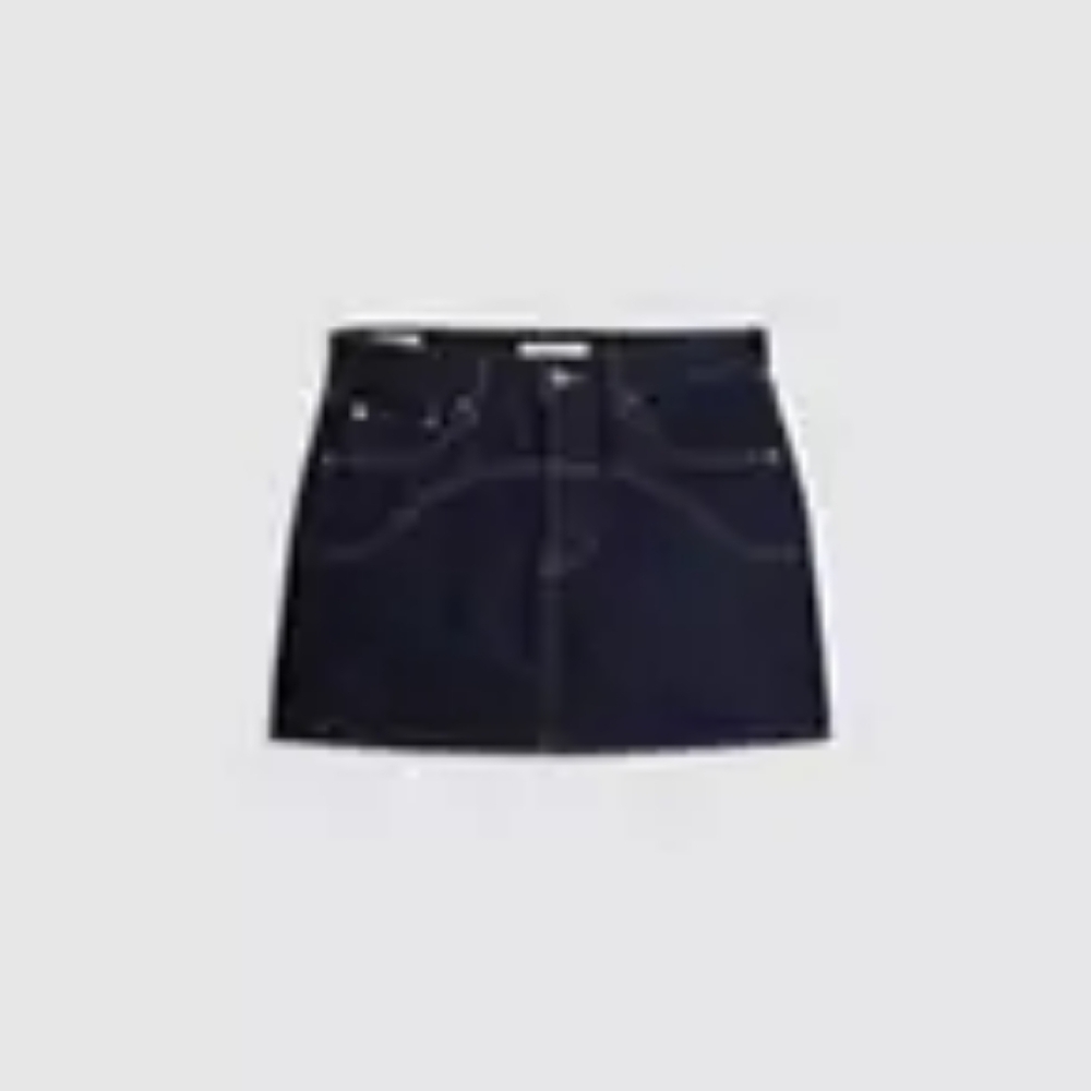 Levi's Women's Dark Indigo Icon Skirt- Size 28